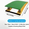 120 * 60Cm Curved Springboard Portable Curved Gymnastic Springboard with Crash Protection Mats, for Adult Teen Or Child Arts Springboard view 2