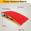 SAeWare Hardwood for Adult, Heavy Duty Curved Springboard with Steel Spring Jump Pad, Anti-Tear Vault Equipment view 2