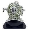 NineFit Basics Scuba Diving Helmet | US Navy Mark V Divers Helmet | Deep Diving Helmet | White Green Antique Marine Diving Helmet Best Gift for him Gift for Aniversary Gift for All Occasion view 4