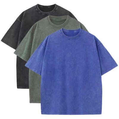3 Pcs Oversized T Shirts for Women Casual Vintage Baggy Boxy Short Sleeve Cotton Tee Shirts Loose Fitting Tops