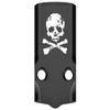 NDZ Performance MOS Optic Cover Plate for Glock 43X & 48  Black Anodized Aluminum, Skull Crossbones Dirty  Made in USA view 1