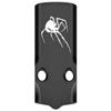 NDZ Performance MOS Optic Cover Plate for Glock 43X & 48  Black Anodized Aluminum, Black Widow Spider  Made in USA view 1