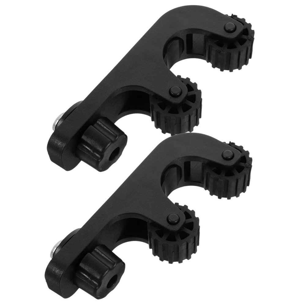GANAZONO 2pcs Fishing Rod Holders for Kayak Paddle Holder Rail Design Kayak Mount Accessories