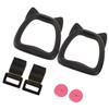 GANAZONO 1set Gymnastics Straps for Indoor Exercise Bodybuilding Circles for Boys and Girls and Adults for Pull- and Strength Building Straps Included