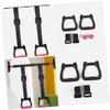 GANAZONO 1set Gymnastics Straps for Indoor Exercise Bodybuilding Circles for Boys and Girls and Adults for Pull- and Strength Building Straps Included view 2