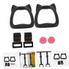 GANAZONO 1set Gymnastics Straps for Indoor Exercise Bodybuilding Circles for Boys and Girls and Adults for Pull- and Strength Building Straps Included view 4