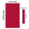 LXHJB Pool Table Felt Billiard Cloth with 6 Cloth Strips Professional Pool Table Cloth for 9ft Pool Table Pre Cut ClothBeginner (Color : Red) view 2