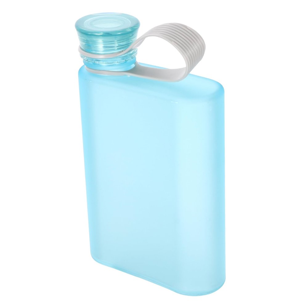 WHAMVOX 1pc Frosted Sports Drinking Bottle Portable Leakproof Kettle for Fitness Outdoor Activities Ergonomic Design Plastic Easy to Clean Capacity