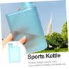 WHAMVOX 1pc Frosted Sports Drinking Bottle Portable Leakproof Kettle for Fitness Outdoor Activities Ergonomic Design Plastic Easy to Clean Capacity view 3