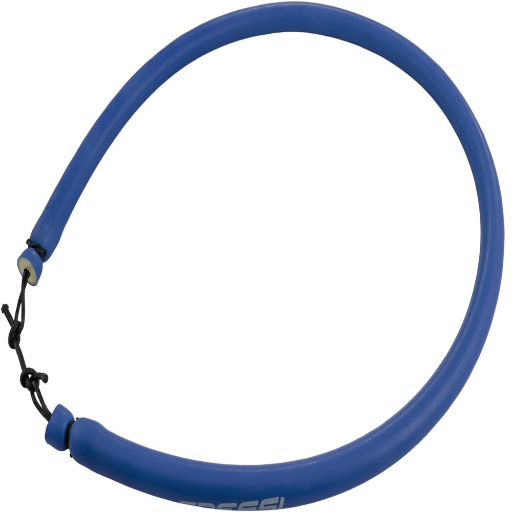 Cressi Circular Band w/Lined Wishbone  14 mm Speargun Bands, Blue, 57 cm