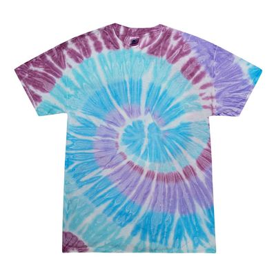 Colortone 100% Cotton Pigment Tie Dye T-Shirt for Kids, Size: 2-4 (X Small), Jamberry