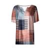 SHAOBGE Camisas para Mujer Casuales Y Elegantes Trendy Short Sleeve Shirts Ladies Plus Size Loose Tunic Tops Dressy Casual Summer Blouses Boho Clothes view 2
