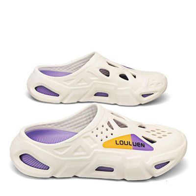 WURMIUHD Men's Summer Anti Slip Breathable Beach Water Shoes, Easy To Care Swimming Pool Sports Shoes Sandals, Bathroom Anti Slip Shower Shoes