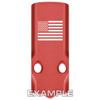 NDZ Performance MOS Optic Cover Plate for Glock 43X & 48  Red Anodized Aluminum, Hammerhead Shark  Made in USA view 4