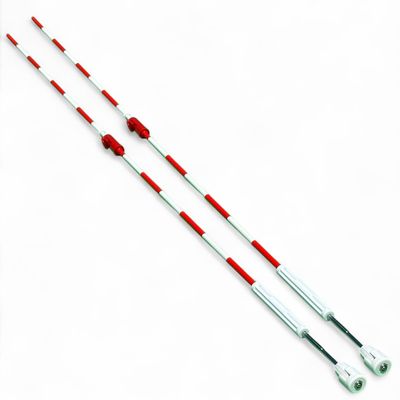 Boardee Clamp-On Volleyball Net Antenna Set Fits 1 m - 39" Nets Sports Equipment Net Antennas for Court and Beach Play Volleyball Referee Equipment