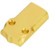 NDZ Performance MOS Optic Cover Plate for Glock 43X & 48  Gold Anodized Aluminum, US Flag Police  Made in USA view 2
