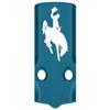 NDZ Performance MOS Optic Cover Plate for Glock 43X & 48  Blue Anodized Aluminum, Bucking Bronco 1  Made in USA view 1