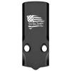 NDZ Performance MOS Optic Cover Plate for Glock 43X & 48  Black Anodized Aluminum, We The People Flag  Made in USA view 1
