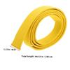 SUPVOX 2pcs Karate Belt Comfortable Lightweight Taekwondo Waist Wrap for Martial Arts Training Yellow Durable Easy to Clean for Jujitsu and More view 2