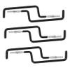 Angoily 6pcs Heavy Duty Skateboard Hanger Multi-Functional Wall Mount Storage Hook for Snowboards Bikes and More Space Saving Garage Organizer Metal Construction for Sturdy Support view 3