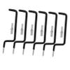 Angoily 6pcs Heavy Duty Skateboard Hanger Multi-Functional Wall Mount Storage Hook for Snowboards Bikes and More Space Saving Garage Organizer Metal Construction for Sturdy Support view 4
