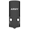 NDZ Performance MOS Optic Cover Plate for Glock 43X & 48  Black Anodized Aluminum, Army Text  Made in USA view 1