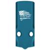 NDZ Performance MOS Optic Cover Plate for Glock 43X & 48  Blue Anodized Aluminum, We The People Flag  Made in USA view 1