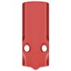 NDZ Performance MOS Optic Cover Plate for Glock 43X & 48  Red Anodized Aluminum, Trucker Mudflap Girl  Made in USA view 3