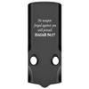NDZ Performance MOS Optic Cover Plate for Glock 43X & 48  Black Anodized Aluminum, Bible Isaiah 54:17  Made in USA view 1