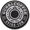 Evike - Guns & Coffee Brand PVC Hook & Loop Patch (Color: Black/Gray) view 1