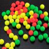 Cuoyuqie 50pcs Fishing Foam Floats Strike Indicators Walleye Pompano Bottom Rig 20mm (Green 50pcs) view 3