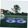 Parliky 2pairs Football Training Marker Discs of Floor Pads for Soccer Drills and Agility Training Lightweight and Easy to Store for Use view 3