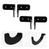 WHAMVOX 2pairs Baseball Bat Display Stand Wall-mounted Rack for Collectible Bats view 4