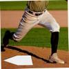 GANAZONO 5pcs Rubber Baseball Bases Throw Down Plate for Youth Training view 3