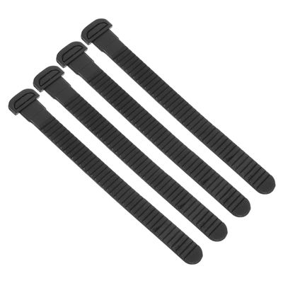 WHAMVOX 4pcs Speed Skating Shoe Buckle Replaceable Roller Skate Strap Easy Install Adjust for Ice Hockey Random Style