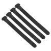WHAMVOX 4pcs Speed Skating Shoe Buckle Replaceable Roller Skate Strap Easy Install Adjust for Ice Hockey Random Style view 1