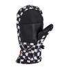 Gordini Unisex Kids' Wrap Around Mitten, Painted Checker, Small view 2
