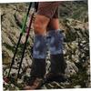 GOOHOCHY Outdoor Hiking Leg Gaiters for Men Women Climbing Gaiter Snow Leg Covers Windproof view 2