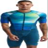 2XU Men's Aero Sleeved Tri Suit (US, Alpha, Small, Regular, Regular, Standard, Spring Green) view 1