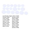 18Pcs Watch Glass Lens Set Mineral Replacement Flat Mineral Glass Transparent Watch Piece Glass, Watch Crystal Lens Glass Watch Glass Round Flat Crystal Watch Glass view 2