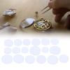 18Pcs Watch Glass Lens Set Mineral Replacement Flat Mineral Glass Transparent Watch Piece Glass, Watch Crystal Lens Glass Watch Glass Round Flat Crystal Watch Glass view 3