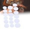 18Pcs Watch Glass Lens Set Mineral Replacement Flat Mineral Glass Transparent Watch Piece Glass, Watch Crystal Lens Glass Watch Glass Round Flat Crystal Watch Glass view 4