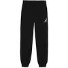 Nautica Boys' Pull-On Fleece Jogger Sweatpant, Drawstring Closure, J-Class True Black, 18-20 view 1