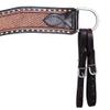 Comfytack Western Leather Horse Tripping Breast Collar Brown Basket Weave view 4