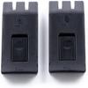 2 Black iM Storm Replacement latches for Pelican iM Storm Cases. Push Button iM latches. view 1