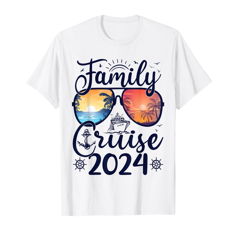 Family Cruise 2024 Summer Vacation Matching Family Cruise T-Shirt for Men Women Kids