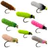 12 Guide Recommended Tungsten Beadhead Mop Flies Assortment | Mop Jig Tungsten Bead and Barbed Hooks | Fly Fishing Flies for Trout Size #10, #12, #14 view 1