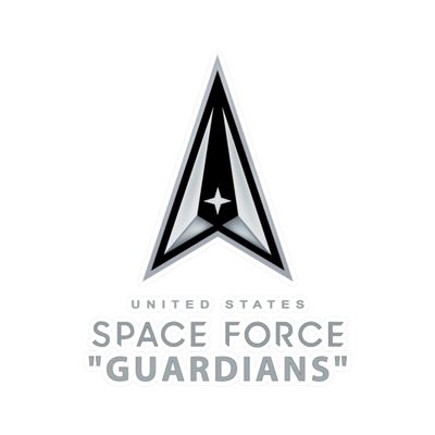 Kiss-Cut Vinyl Decals - USSF - United States Space Force - Guardians (Satin, 6" x 8")