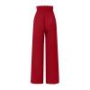 Linen Pants Women Summer Petite Length Cotton Linen Pants Elastic Waist Lightweight Casual Pants Slim Fit Yoga Beach Pants with Pockets Khaki X-Large view 4