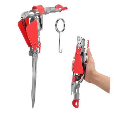 Milisten Fishing Rod Holder Rack Automatic Lifting for Ice Fishing Gear Rod Insert Tackle Rack Spring Support Portable Lake